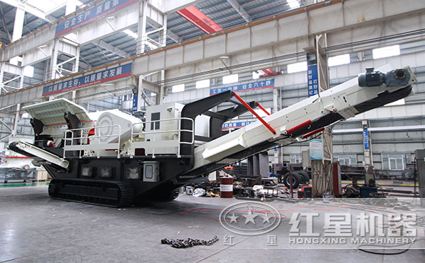 時(shí)產(chǎn)200噸履帶式流動(dòng)碎石機(jī) 時(shí)產(chǎn)200噸履帶式流動(dòng)碎石機(jī)